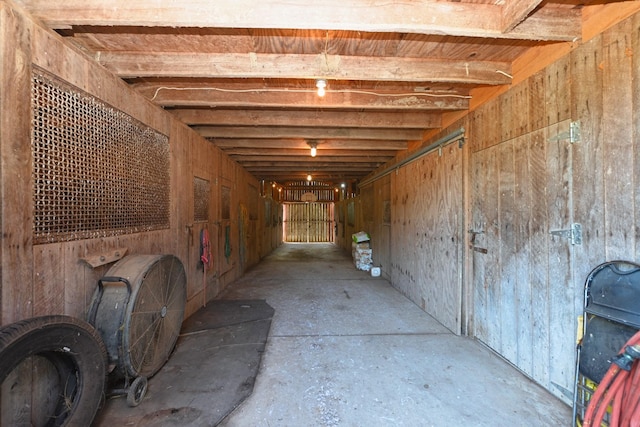 view of stable