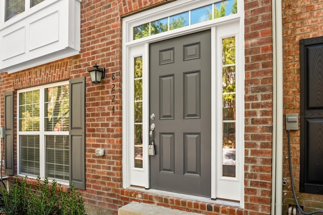 view of entrance to property