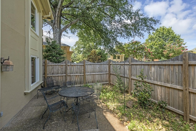 view of patio / terrace