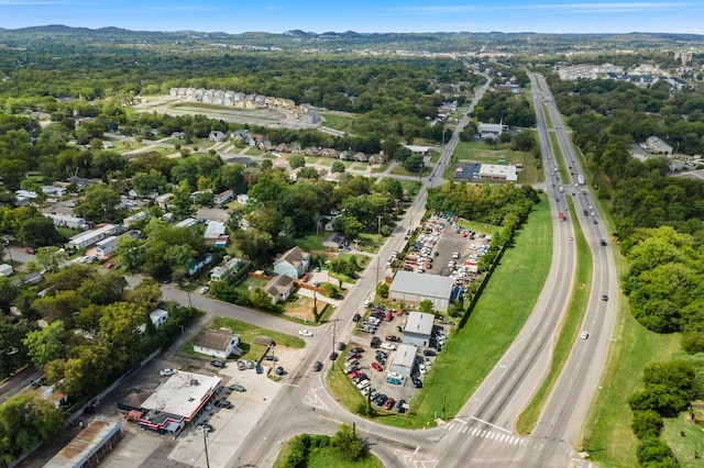 aerial view