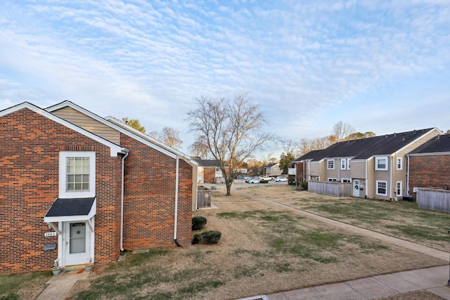 view of home's exterior