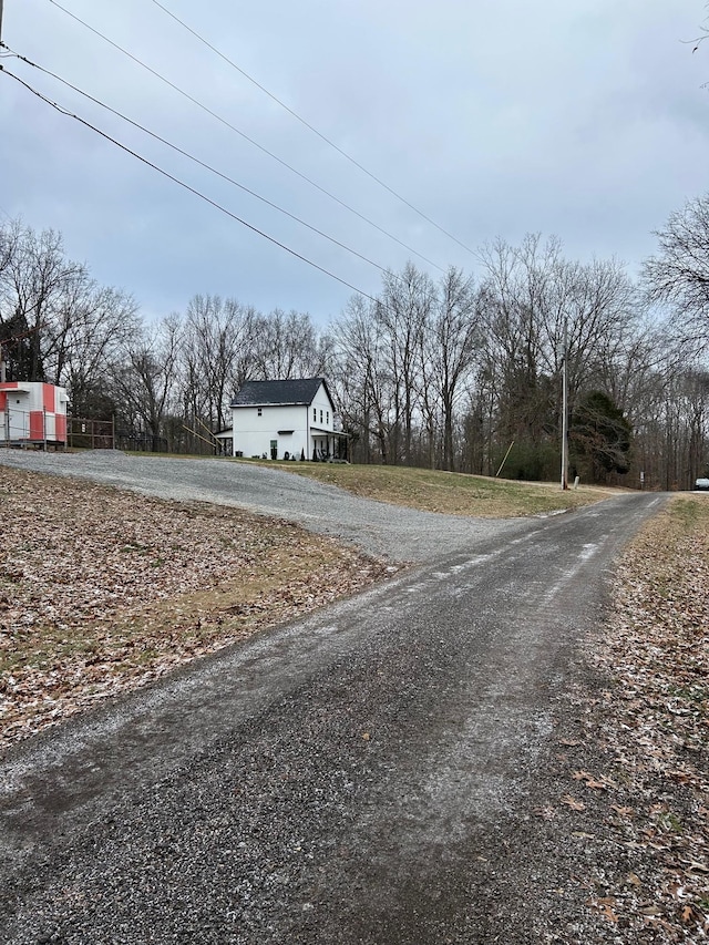 view of road