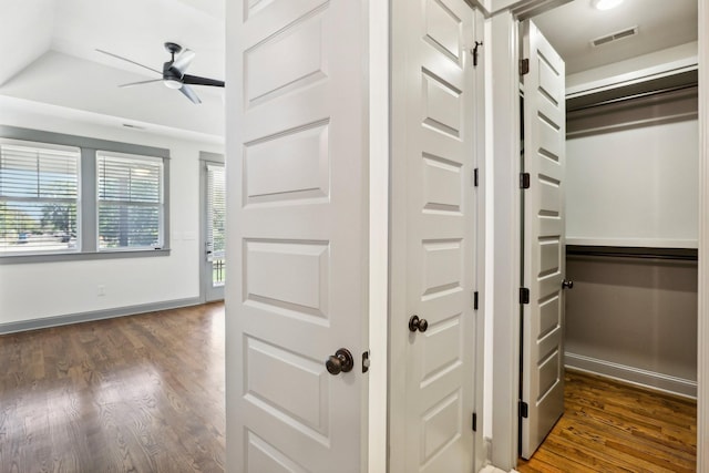 view of closet