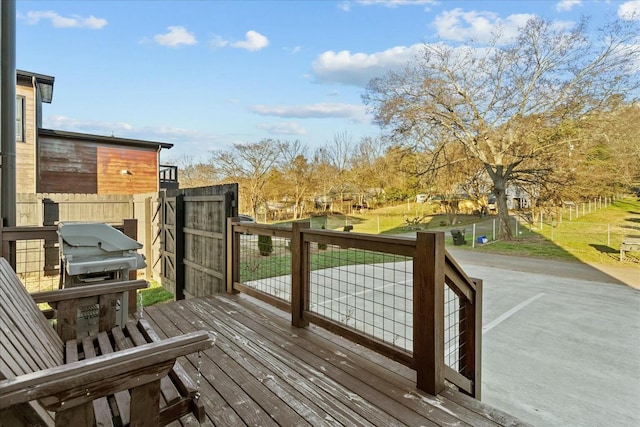 view of deck