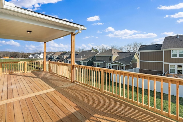 view of deck