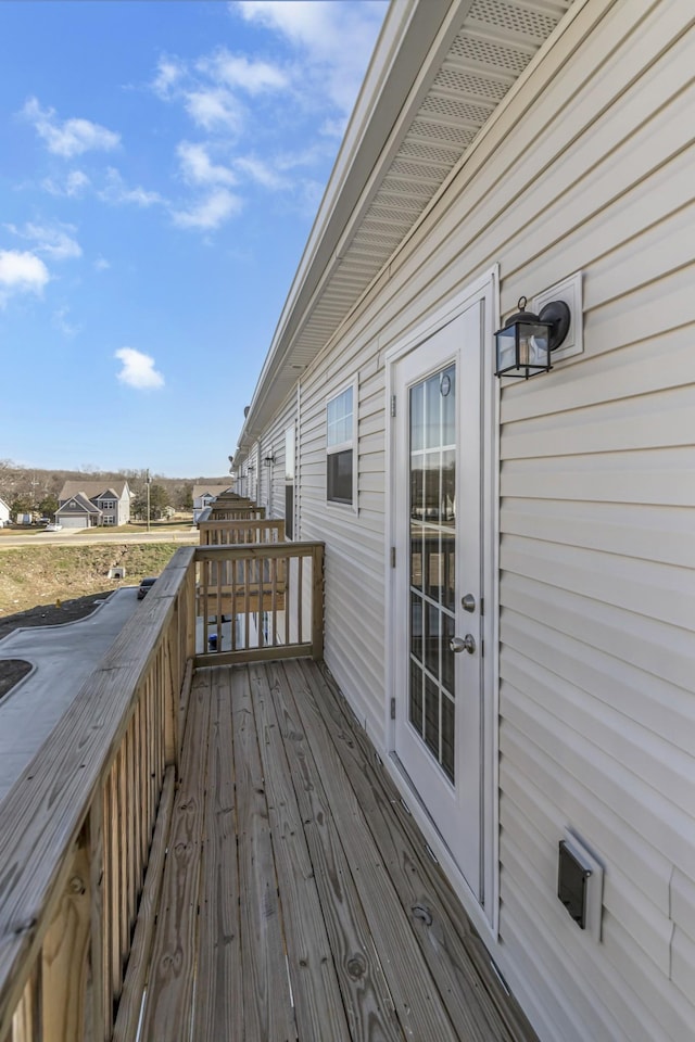 view of deck