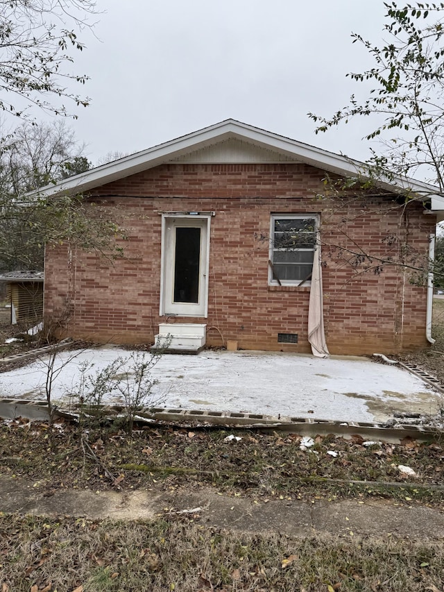 view of rear view of house