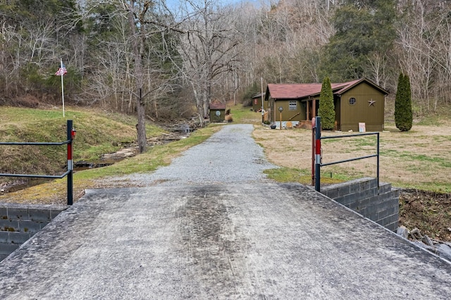 view of street