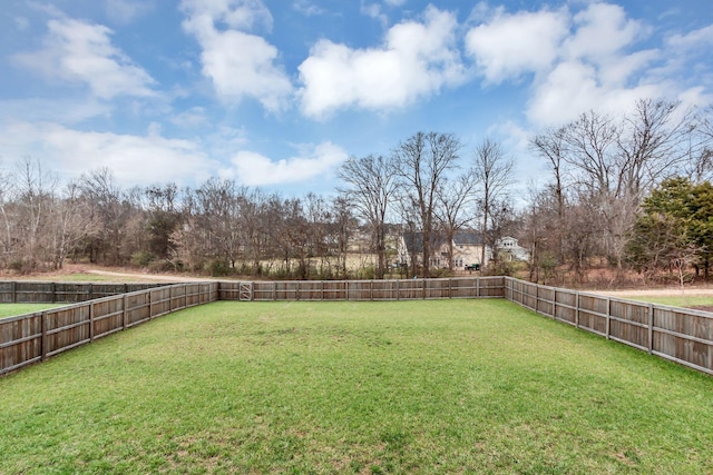 view of yard