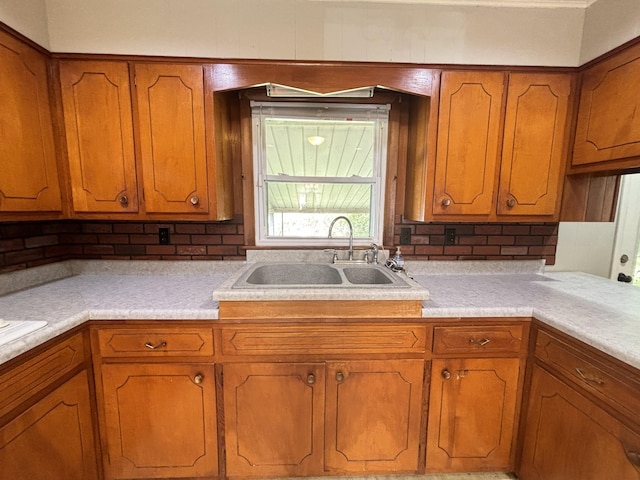 kitchen with sink