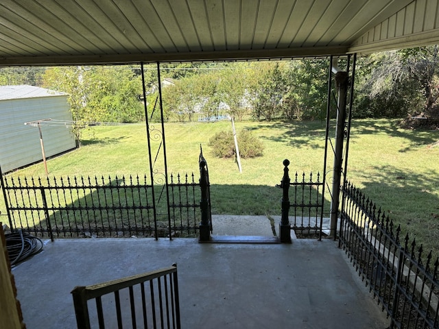 view of patio / terrace