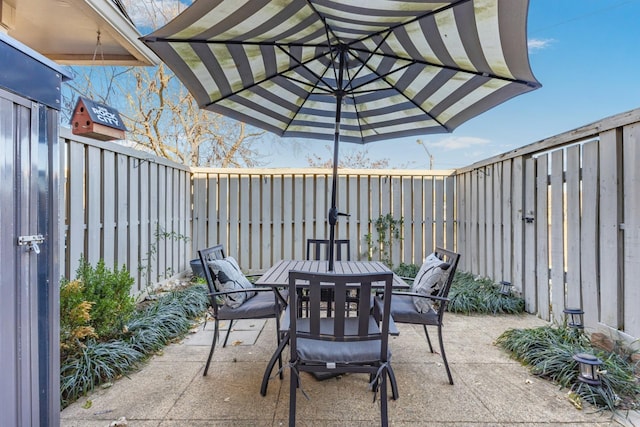 view of patio / terrace