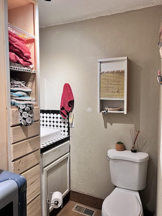 bathroom with toilet