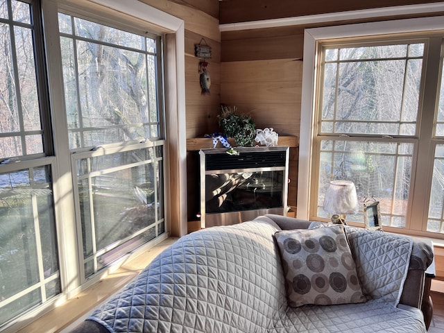 sunroom / solarium featuring plenty of natural light