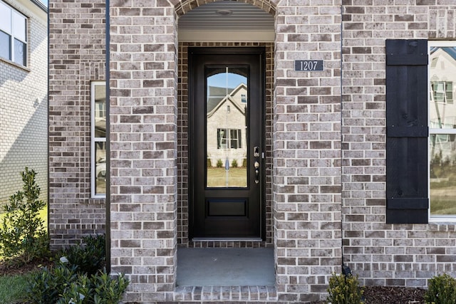 view of property entrance