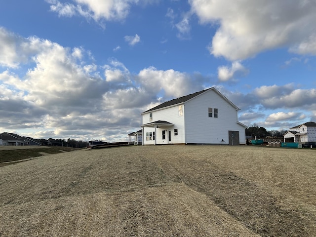 view of side of home