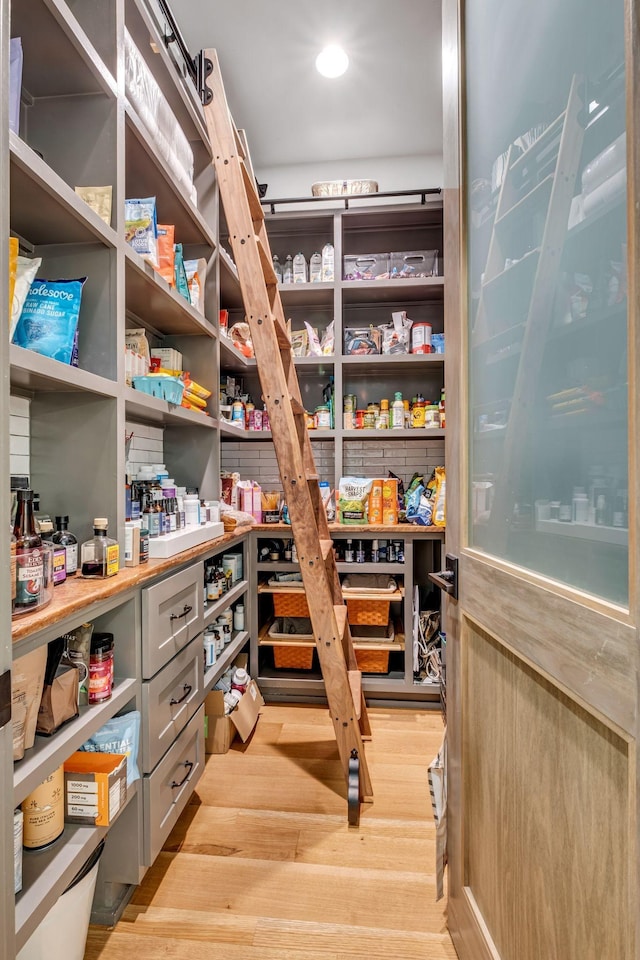 view of pantry