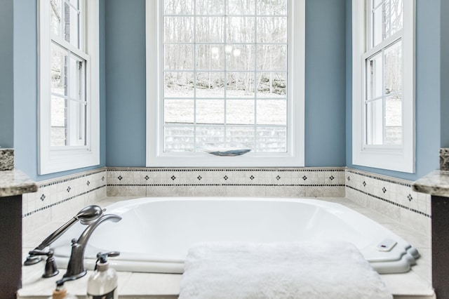 bathroom with plenty of natural light