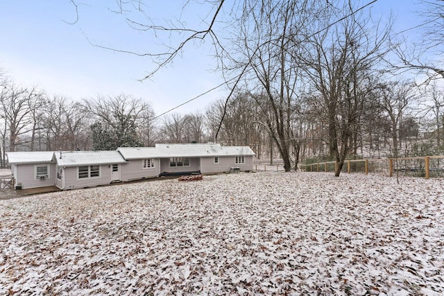 view of back of house