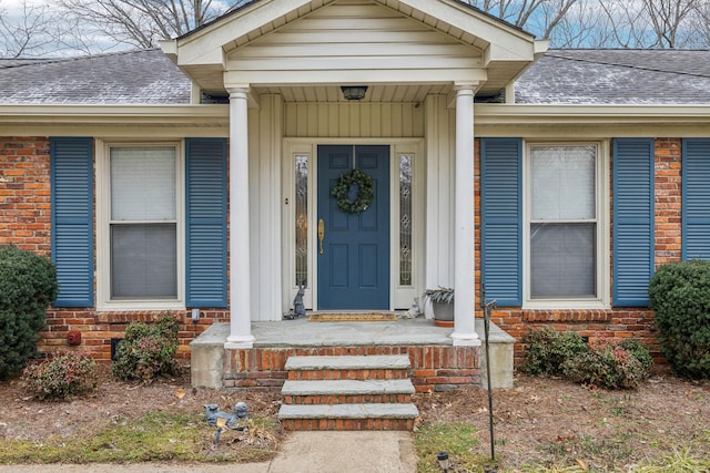 view of entrance to property