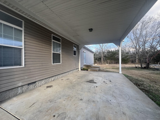 view of patio / terrace