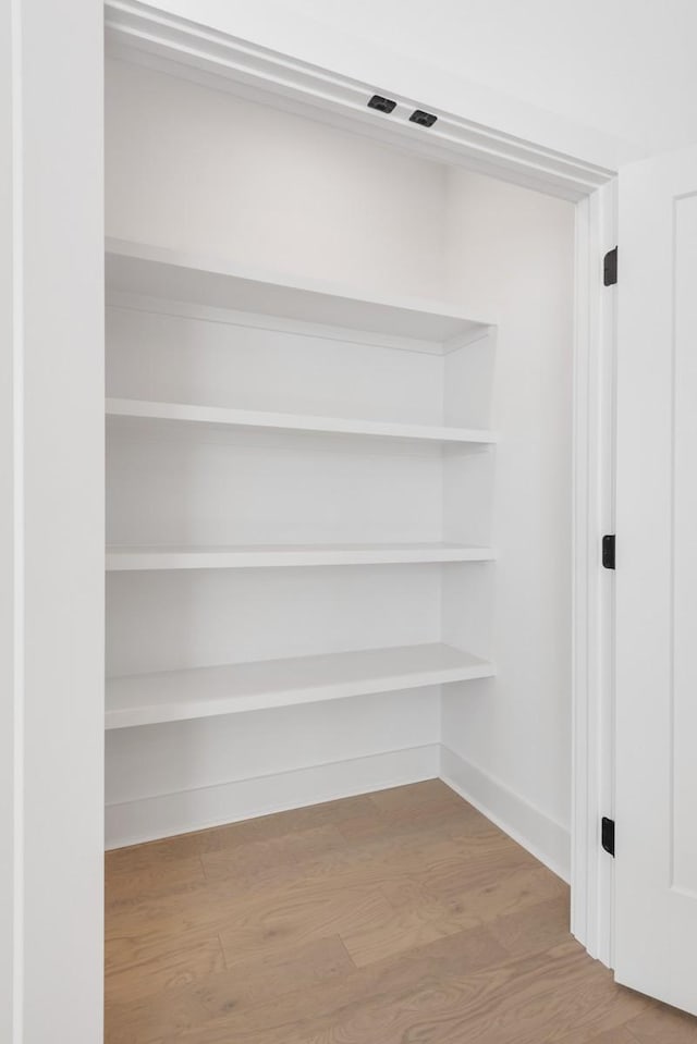 view of closet