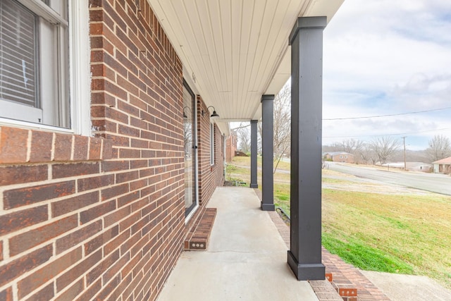 view of patio / terrace featuring a porch