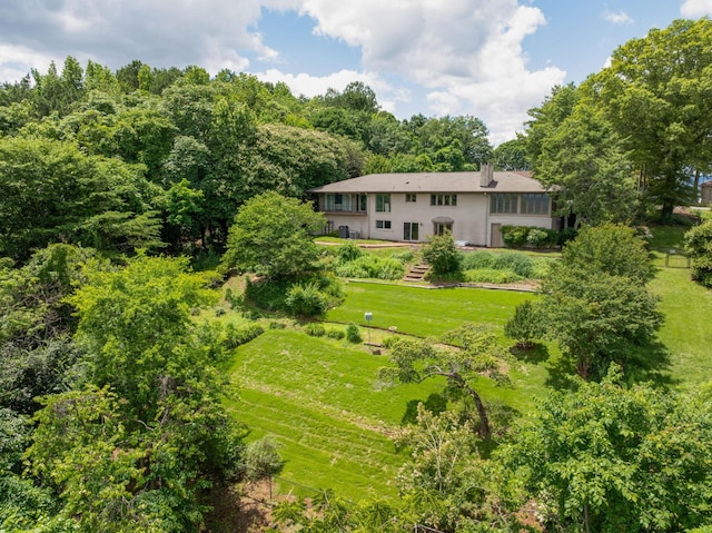 540 N Crest Ct, Chattanooga, TN 37404 - aerial view of property and surrounding area