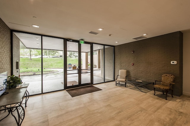 view of building lobby