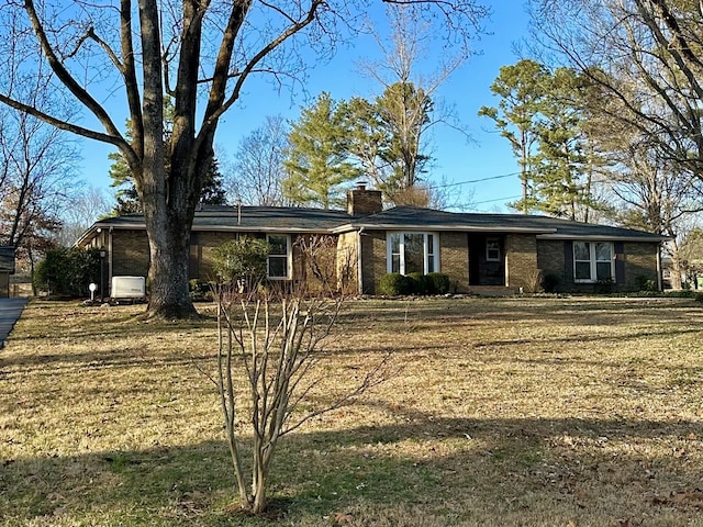 view of ranch-style home