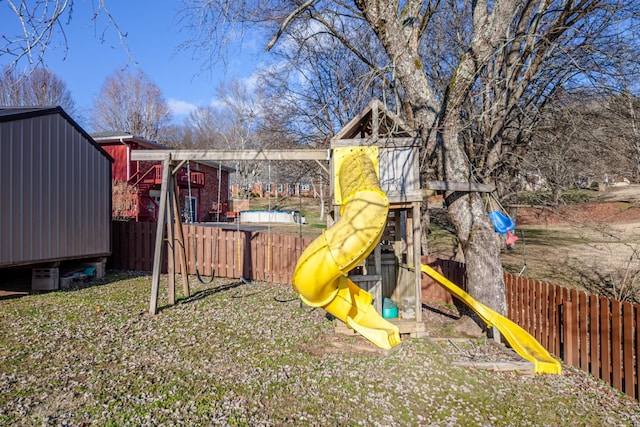 view of playground