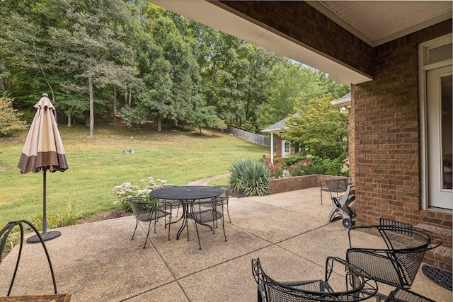 view of patio / terrace