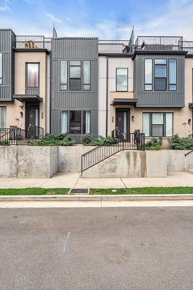 view of townhome / multi-family property