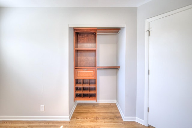 view of closet