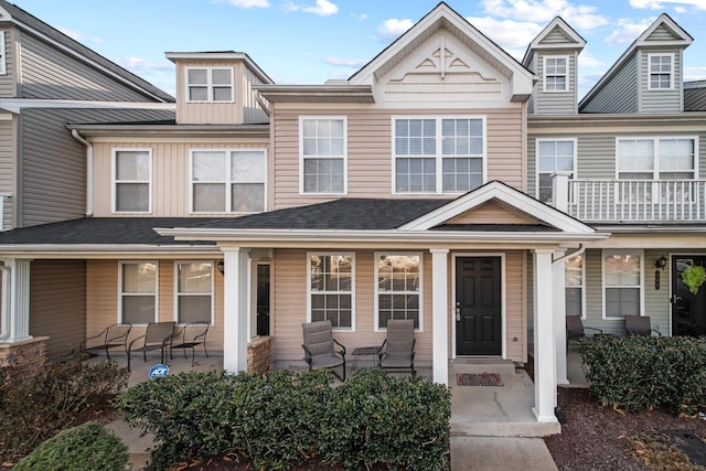 view of townhome / multi-family property