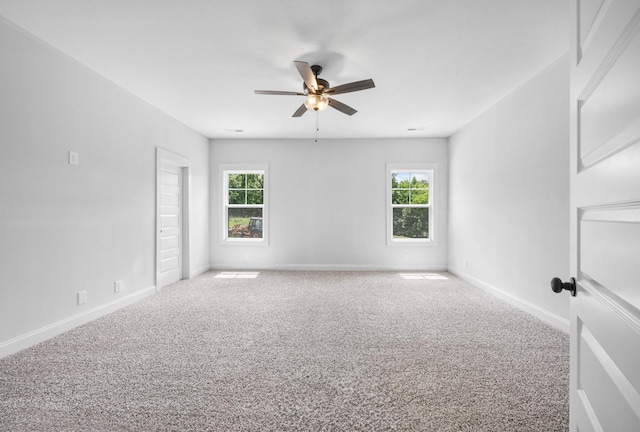 983 Palmyra Rd, Clarksville, TN 37040 - unfurnished room featuring ceiling fan, carpet floors, and baseboards