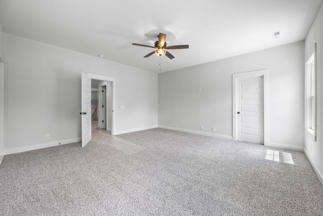 983 Palmyra Rd, Clarksville, TN 37040 - unfurnished room with a ceiling fan, carpet, and baseboards