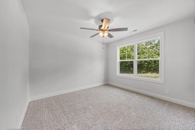 983 Palmyra Rd, Clarksville, TN 37040 - carpeted spare room featuring ceiling fan and baseboards