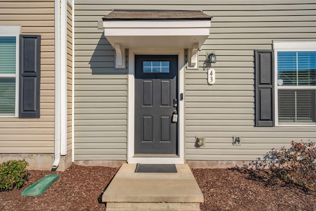 view of property entrance