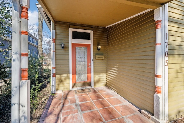 view of property entrance