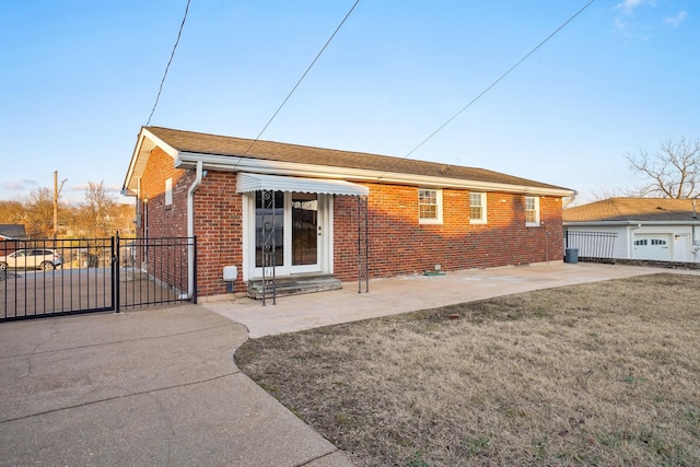 view of rear view of house