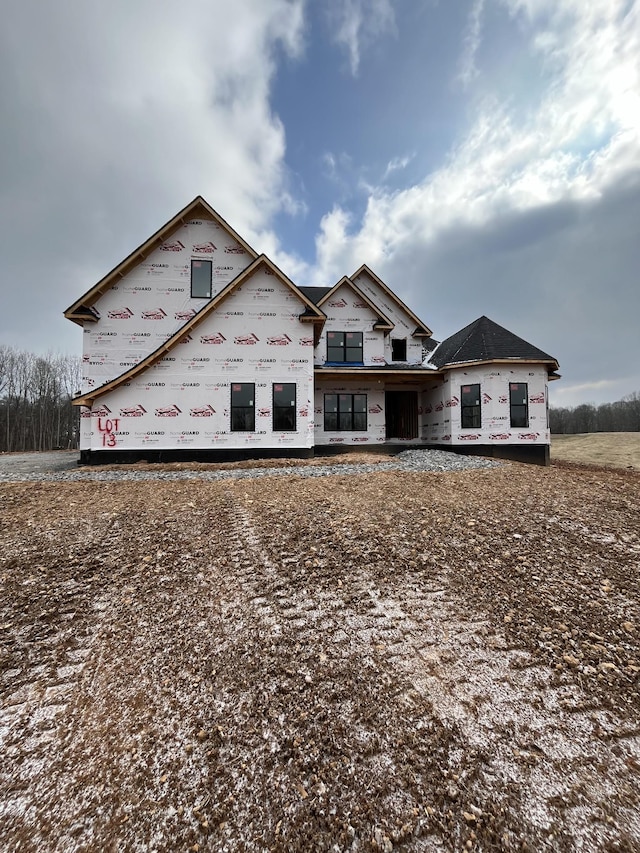 view of property in mid-construction