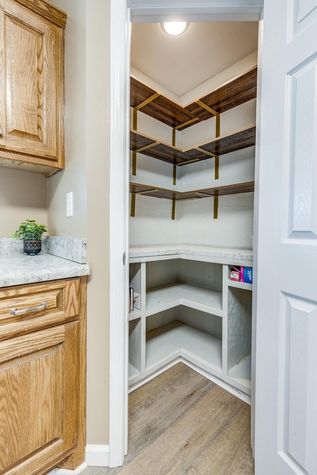 view of pantry