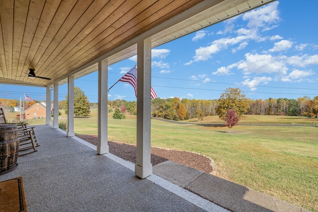 view of patio / terrace