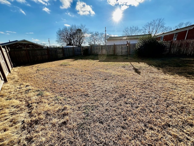4019 Brookside Dr, Columbia, TN 38401 - view of fenced backyard