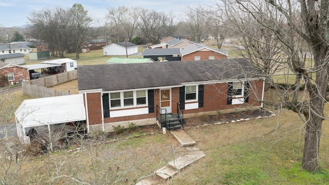 view of front of house