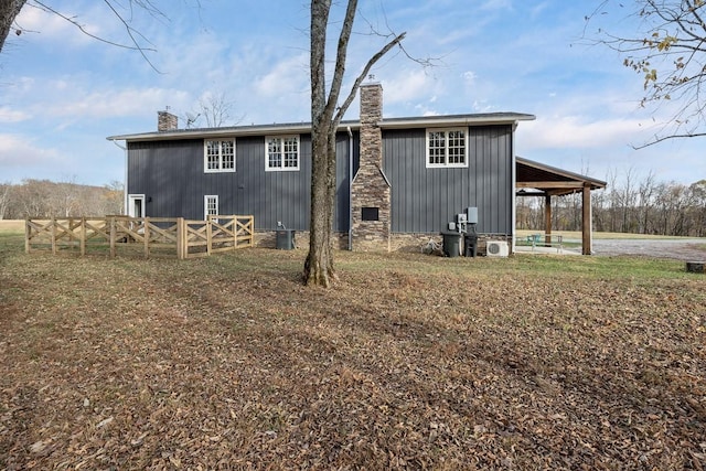 view of rear view of property