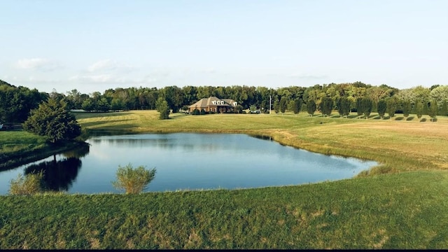 view of water feature