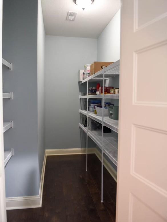 view of pantry