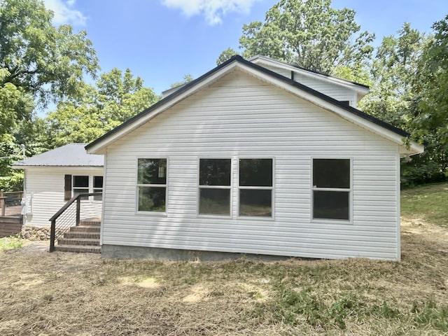 view of rear view of house